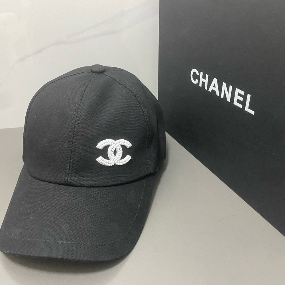 Chanel Black Cap